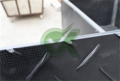 Double-sided pattern plastic ground protection boards export China